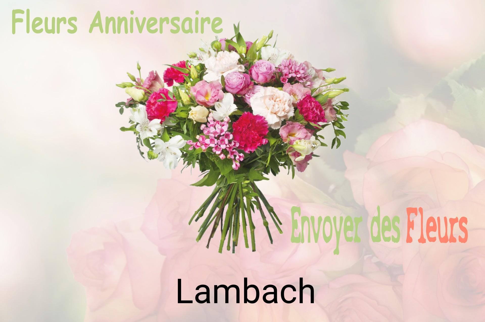 Bouquet de fleurs d’anniversaire livré à Lambach